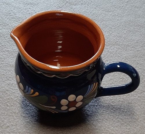 Krug keramik vase kobaltblau - keramik,