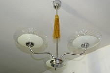 c1930-50 ART DECO CHROMLAMPE