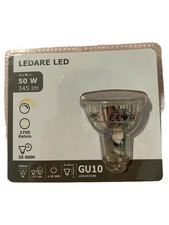 IKEA LEDARE LED GU10 Leuchtmittel Spot 4.1W 345lm Transparent