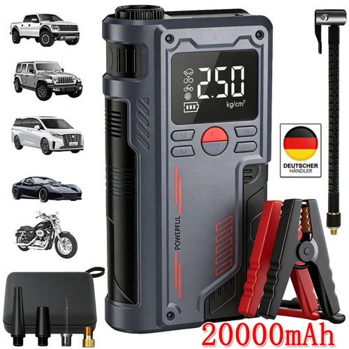 Auto starthilfe 20000mah 12v - 20000mah,