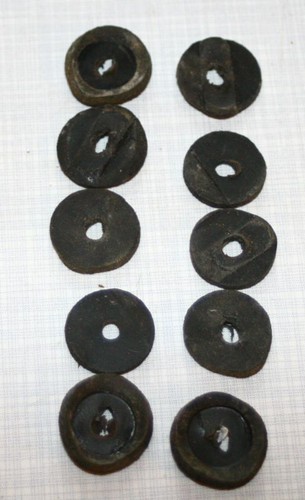 Nordmende chassis gummis 10 - chassis-gummis, (10