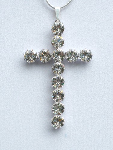 Kette mit kreuz - kette,