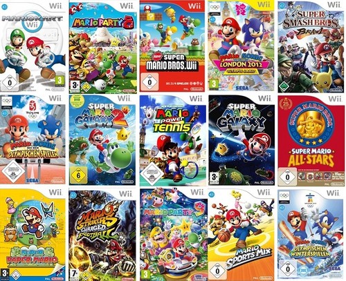 Nintendo wii mario - nintendo, 🎮