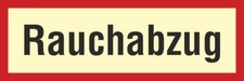 Brandschutzzeichen Rauchabzug