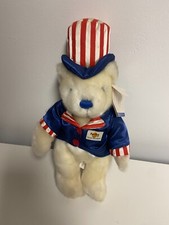 Hard Rock Cafe local Herrington Bear Bär Teddy: Paris 2001 4TH July [I]