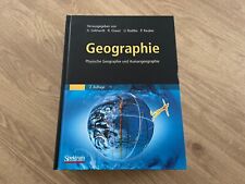 Geographie 2. Auflage Humangeographie H.Gebhardt R.Glaser Spektrum 1328 Seiten