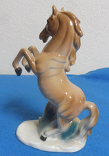 ?ARPO?Rumänisches feines Porzellan steigendes Pferd gemarkt ROMANIA