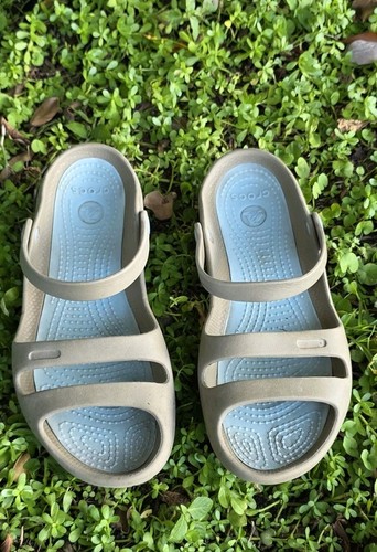 Crocs cleo sandal clogs - ii,