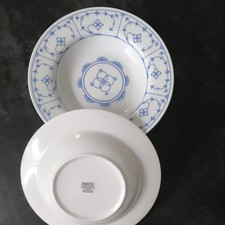 Domestic Indisch Blau 6 Suppenteller