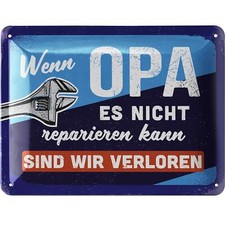 Retro Blechschilder Sprüche