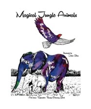 Magische Dschungeltiere - Anti-Stress Entspannungstherapie Malbuch 