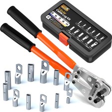 Crimpzange Kabelschuhe Set