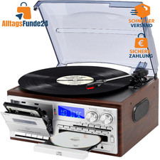 9-in-1 Plattenspieler Vintage