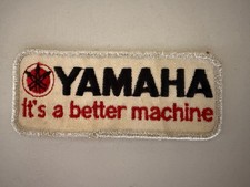 Aufnäher 'Yamaha It's a better machine'