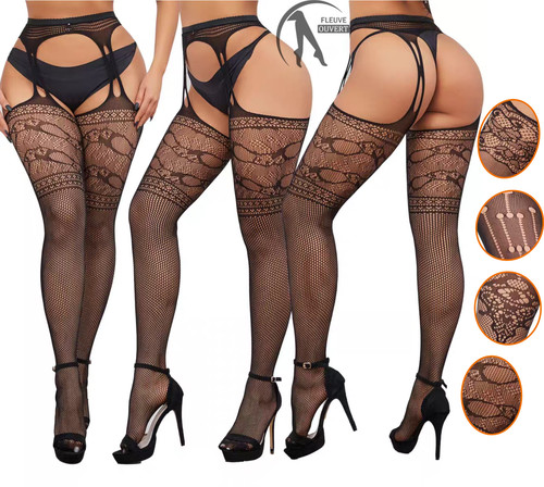 Damen nylon fishnet - damen,