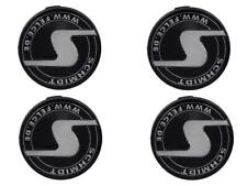 ✅ 4x Nabenkappen Schmidt Revolution flache Nabenkappe SC5 3D Emblem