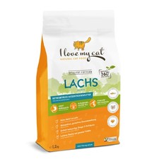 (10,83 EUR/kg) ILove My Cat - Getreidefreies Trockenfutter für Katzen - Lachs