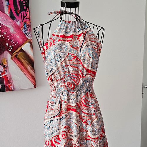 Oui damen maxikleid mehrfarbig - damen,
