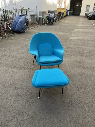 Saarinen wombchair ottomane - &,