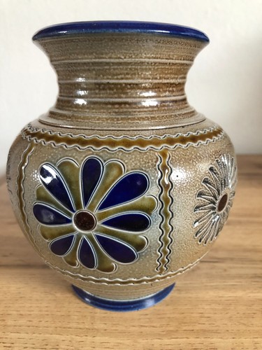 Vintage keramik bauchvase - bauchvase, in