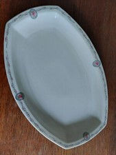 Servierplatte oval Jugendstil