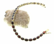 Ladies bracelet with garnet - ladies',