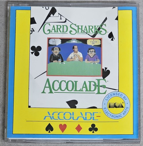 Commodore 128 card sharks - 64/128,
