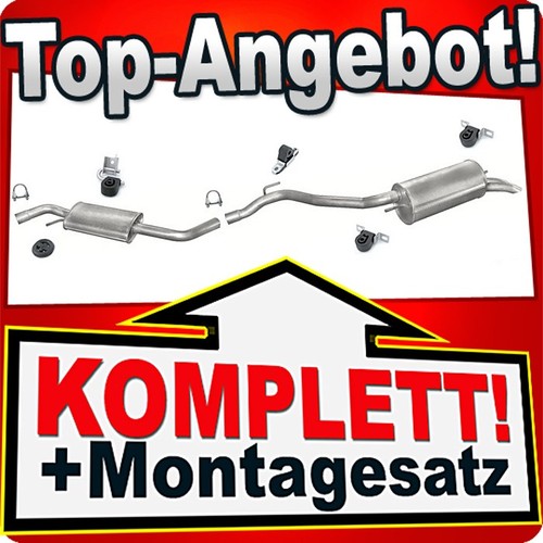 Auspuff für transporter - auspuff, t4