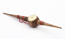 Handspindel aus Holz