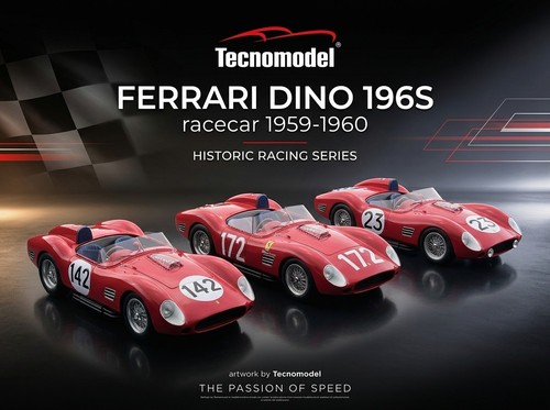 Tecnomodel mythos ferrari - tecnomodel, 1/18
