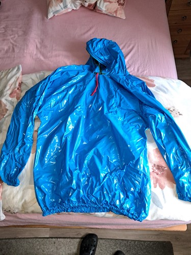 Pvc regenjacke schlupfkittel - regenjacke,