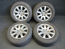 15" Alufelgen Sommerreifen 205 60 91H VW Passat 3BG 7x15 ET37 3B0601025K 5x112