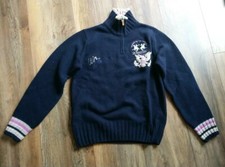 La Martina Herren Stricktroyer Strickpullover Gr. M