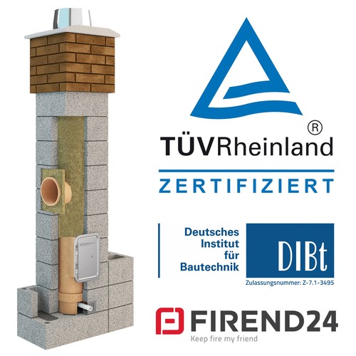 Schornstein 12m bausatz - schornstein, 4-12m
