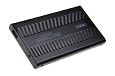 Festplattengehäuse Case 2,5 Zoll IDE USB 2.0 Festplatten Gehäuse schwarz NEU