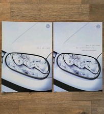 VW Golf IV 1997 Prospekt/brochure/folleto/opuzscolo/broszura/prospectus/broschyr