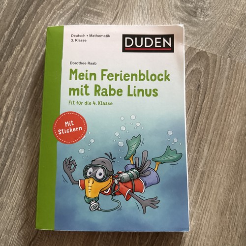 Mein ferienblock mit rabe - ferienblock,