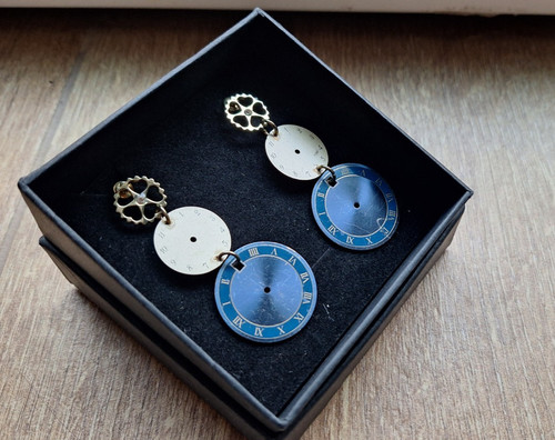 Paar steampunk ohrringe - paar,