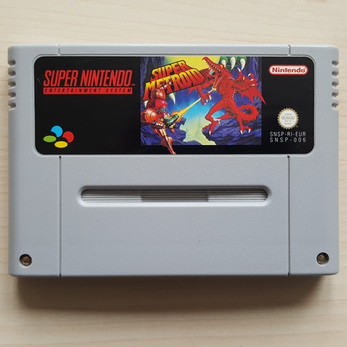 Snes super metroid - snes, spiel
