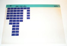 Microfich Ersatzteilkatalog Piaggio EX 150 Stand 1994