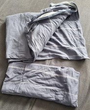 Blaue Bettwäsche Größe 135 x 200cm 80 x 80cm (Tchibo)