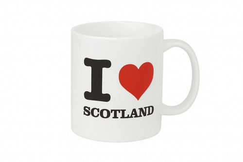 Love scotland porzellan - love,