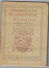 Il Canzoniere Di Una Vita gesammelt und veröffentlicht von Umberto Mancuso [Pa