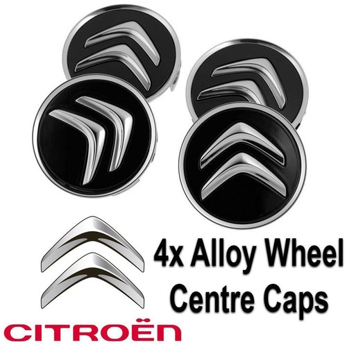 60mm citroen schwarz - 4x,