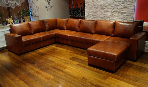 Sitzer echtleder ecksofa - echtleder,