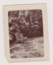 Altes Foto 🎞️ Frau Bank