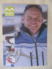 Marc Girardelli, Luxemburg, Ski-Rennläufer, handsignierte Autogrammkarte