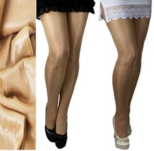 Big Size glänzende Strumpfhose Brillantglanz 40 den Glanzstrumpfhose Glossy EU