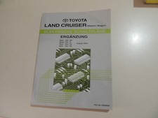 Erg. Werkstatt buch Schaltpläne Toyota Land Cruiser J10 UZJ FZJ HDJ HZJ 08.2004