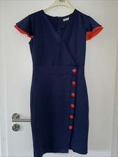 Rockabilly Kleid dunkelblau